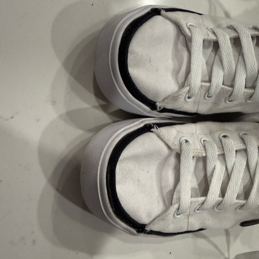 Nike Court Legacy Canvas Mid women’s size 7.5 white and black colorway - Picture 4 of 13